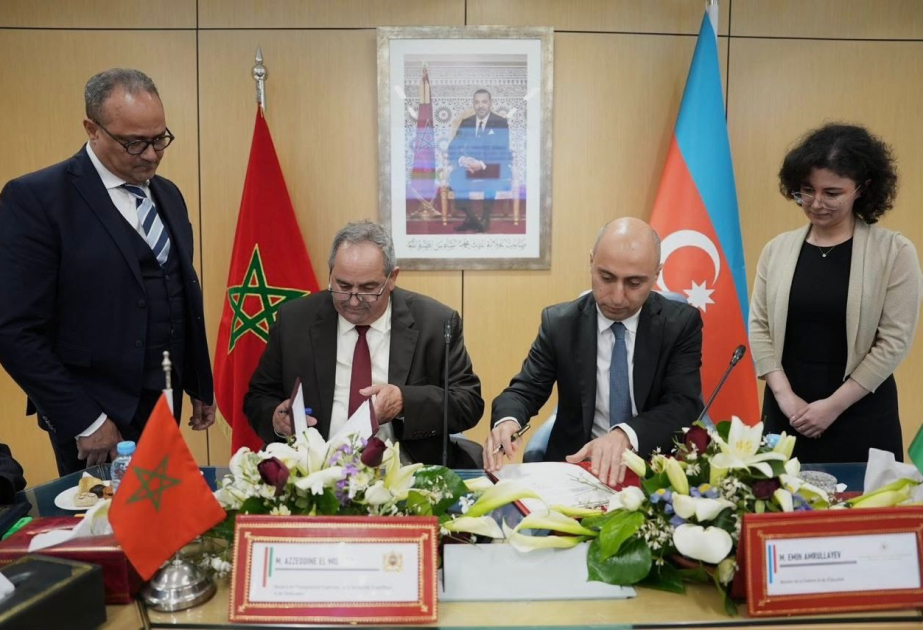 Azərbaycanla Mərakeş arasında elm və ali təhsil sahəsində əməkdaşlıq sazişi imzalanıb