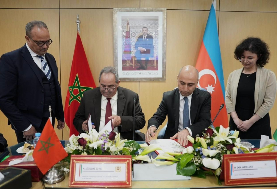 أذربيجان والمغرب يوقعان اتفاقية تعاون في مجال العلوم والتعليم العالي