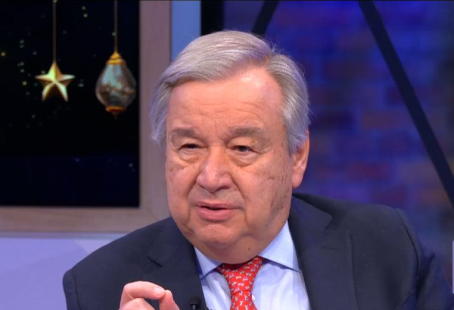 В канун начала месяца Рамазан Гутерриш призвал к единству и солидарности