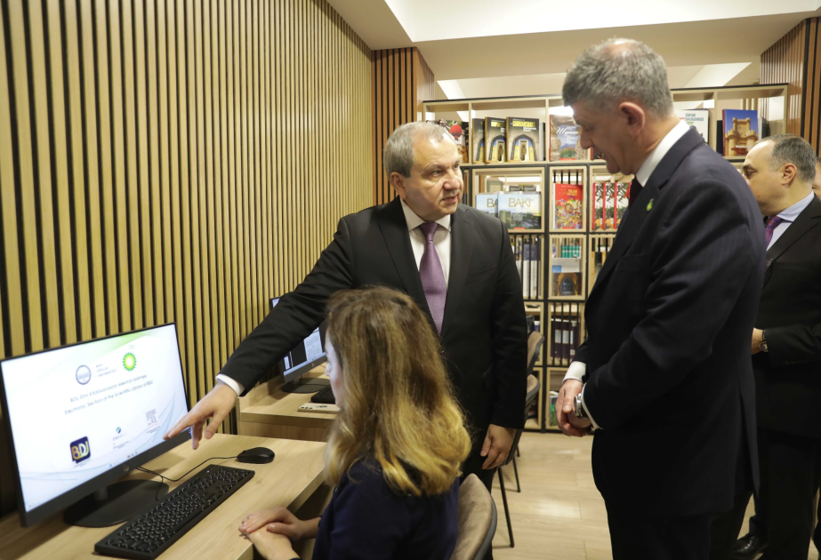 Состоялась церемония открытия электронного отдела Научной библиотеки БГУ после реконструкции