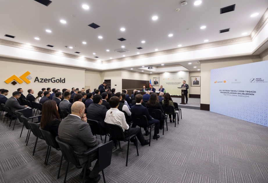 Winners of 5th Scholarship Program of "AzerGold" CJSC awarded