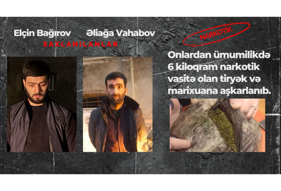 Sosial şəbəkələrdə narkotik vasitələr satan şəxslər saxlanılıblar VİDEO