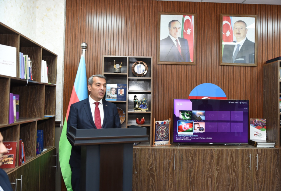 Pakistanda Azərbaycan Dili və Mədəniyyət Mərkəzi yenidən qurulub