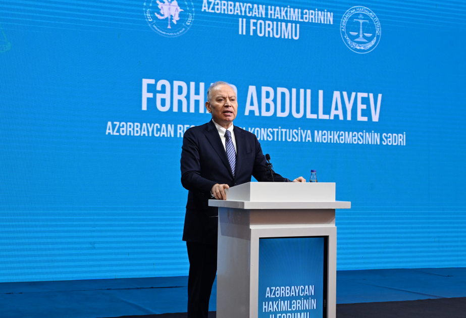 Fərhad Abdullayev: Konstitusion şərh hüquqi müəyyənliyin əsas təminat mexanizmidir VİDEO
