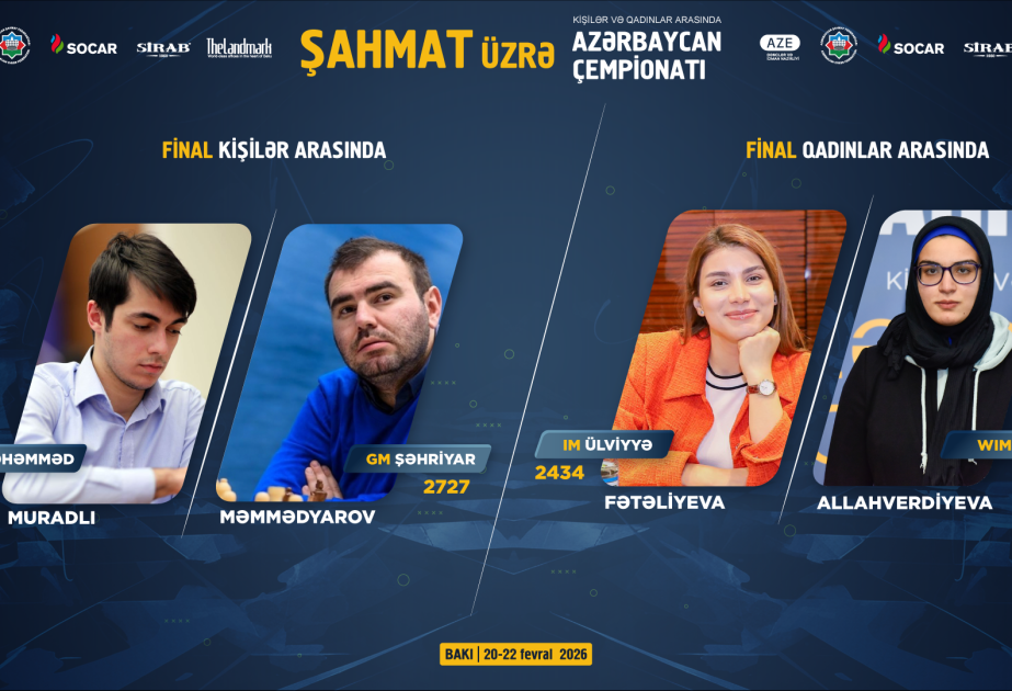 Şahmat üzrə ölkə çempionatında medallar uğrunda görüşlərə start verilir