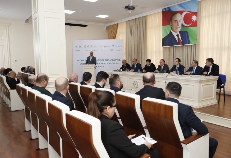 Dövlət qurumları və özəl sektorun nümayəndələri Qusarda fermerlərlə bir araya gəlib