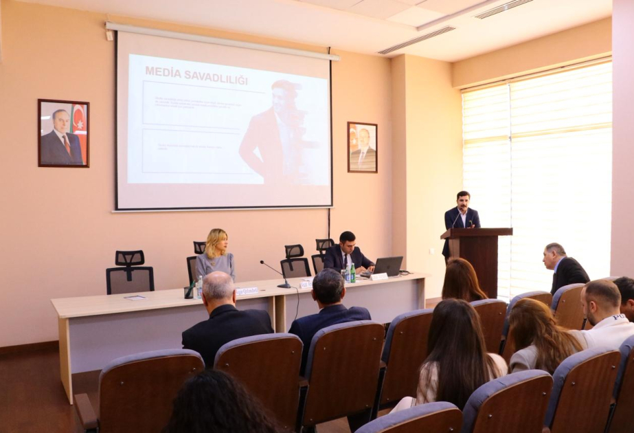 Baş Prokurorluqda media nümayəndələri üçün treninq keçirilib VİDEO