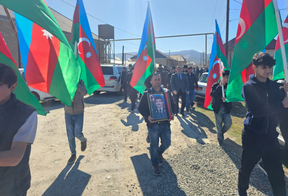 Birinci Qarabağ müharibəsinin şəhidi Şəmkirdə dəfn edilib VİDEO