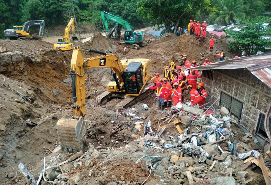 Landslides kill 7 in S. Philippines amid heavy rains
