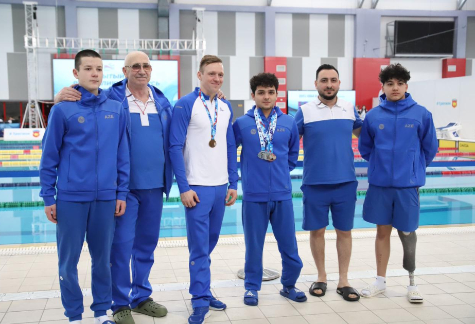 Azərbaycan paraüzgüçüləri Belarusdakı turnirdə 5 medal qazanıblar