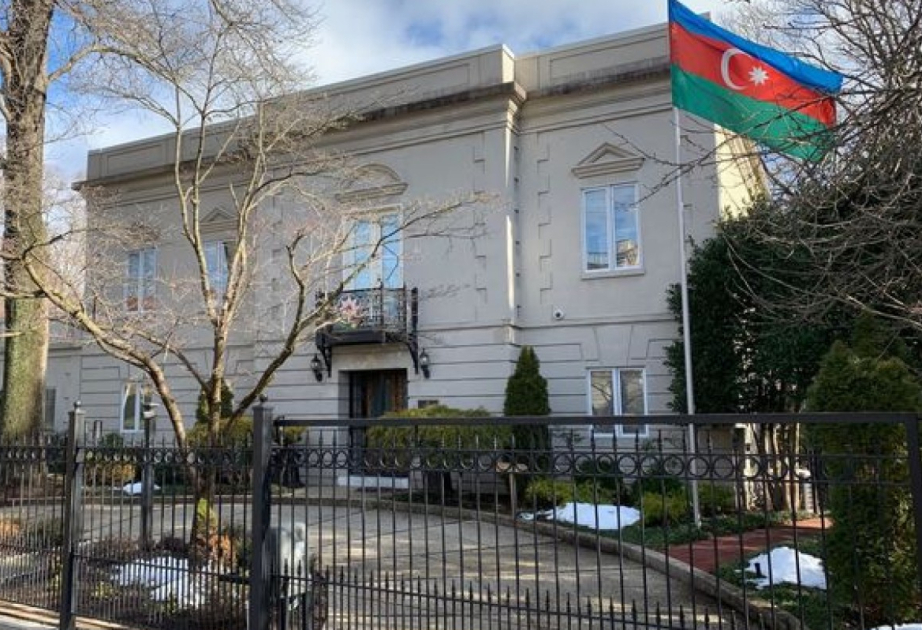 Embassy of Azerbaijan issues statement regarding incident during President Ilham Aliyev’s visit to Washington
