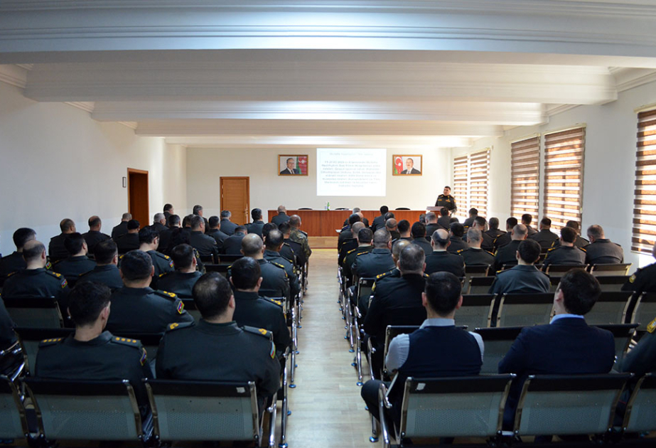 Medical Department holds training-methodical session, Defense Ministry
