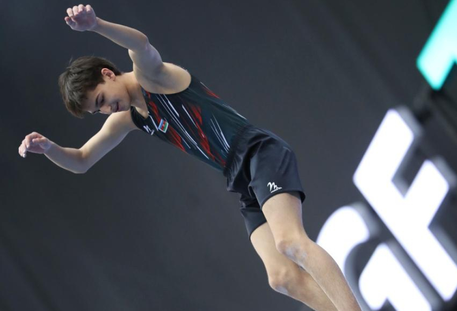 Bakıda batut gimnastikası və tamblinq üzrə Dünya Kubokunun ilk günü başa çatıb