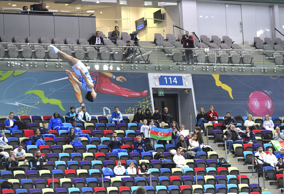 Bakıda batut gimnastikası və tamblinq üzrə Dünya Kubokuna yekun vurulur