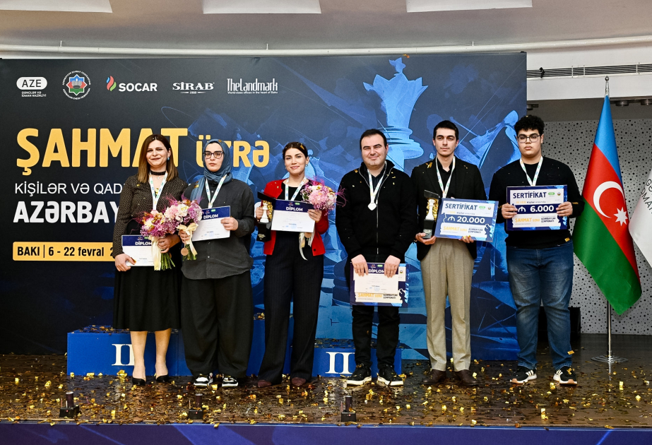 Завершился чемпионат Азербайджана по шахматам ВИДЕО
