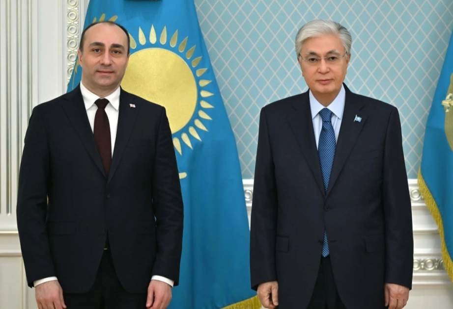 President of Kazakhstan Tokayev receives Minister of Internal Affairs of Georgia