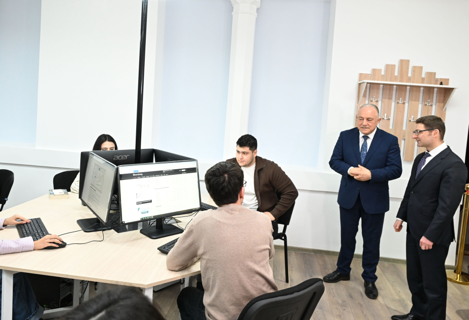 AzTU-da yeni laboratoriyanın açılışı olub VİDEO