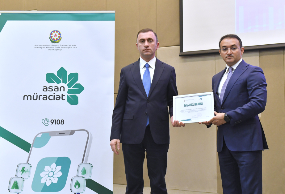 "ASAN müraciət” üzrə 2025-ci ilin yekunlarına əsasən seçilən qurumlar məlum olub VİDEO