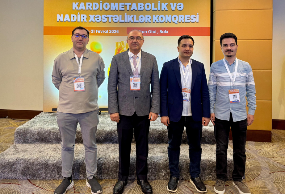 ®  Gömrük Komitəsinin Tibbi Xidmət İdarəsinin həkimləri “Kardiometabolik və nadir xəstəliklər” konqresində