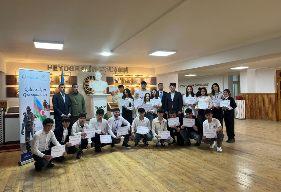 Xaçmazda “Qalib xalqın qəhrəmanları” adlı tədbir keçirilib