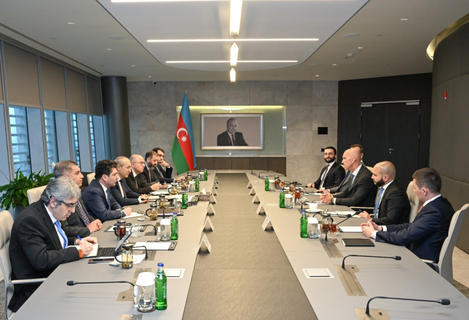 Azerbaijani economy minister meets with Goldman Sachs representative
