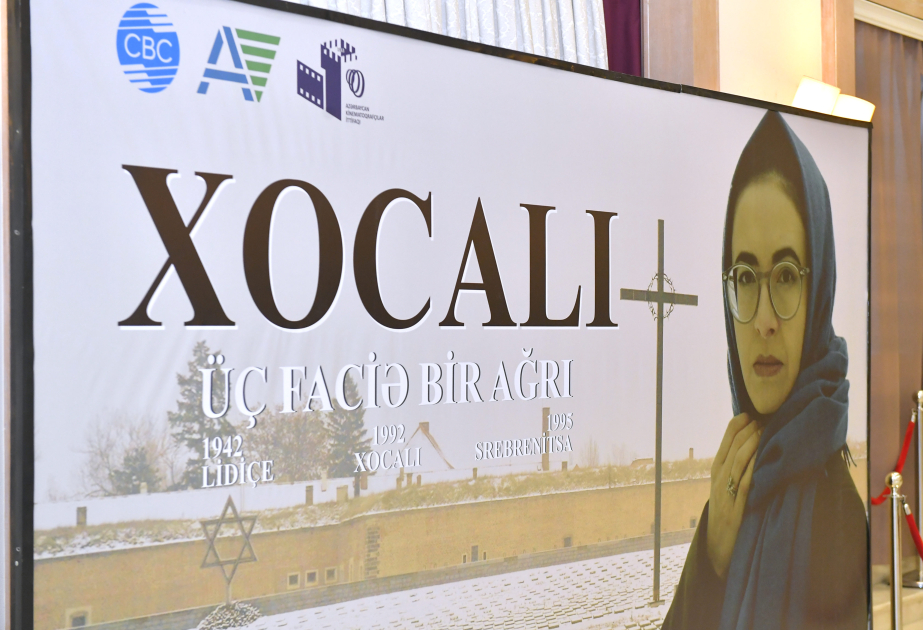 Nizami Kino Mərkəzində “Xocalı. Üç faciə – bir ağrı” sənədli filmi təqdim olunub VİDEO