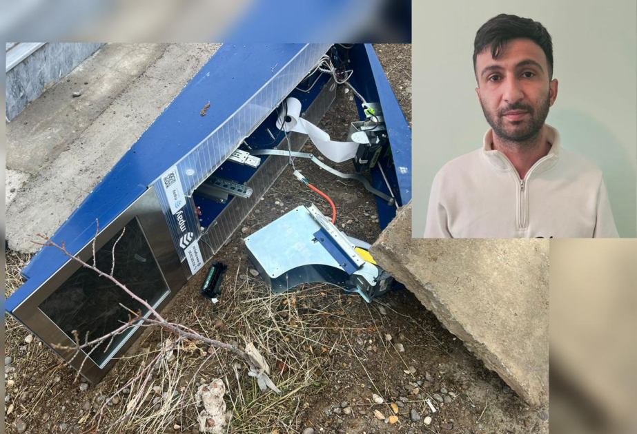 “MPAY” ödəmə terminalından oğurluq edən şəxs saxlanılıb