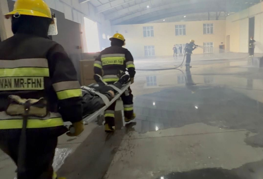 “Sədərək” gömrük postunda fövqəladə hallar zamanı davranış qaydaları üzrə məşq keçirilib VİDEO