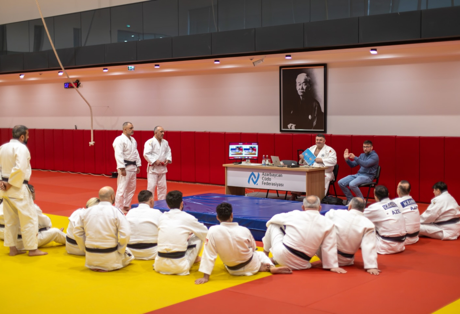 Bakıda cüdo hakimləri üçün seminar keçirilib