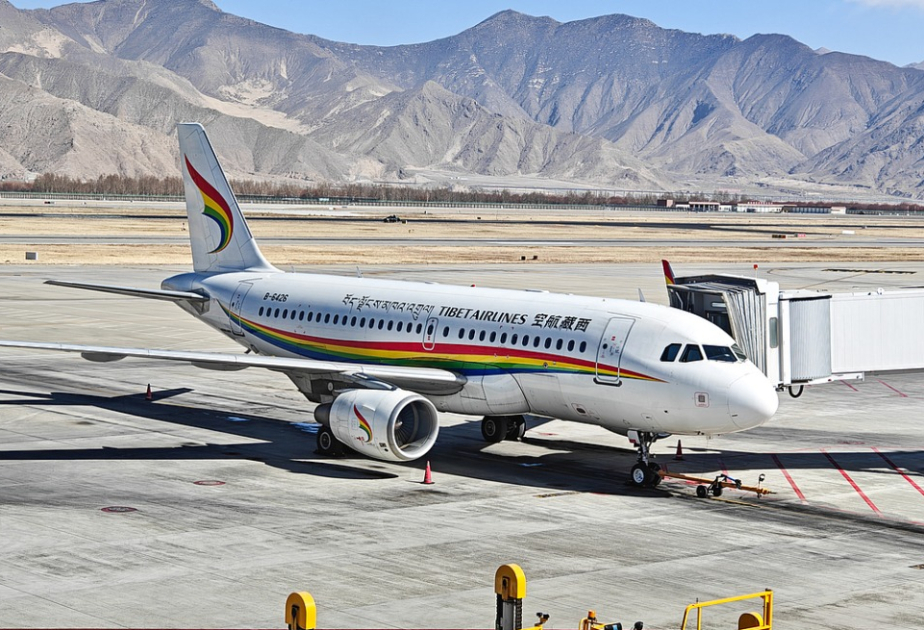 Xizang's annual air passengers top 8 million for first time