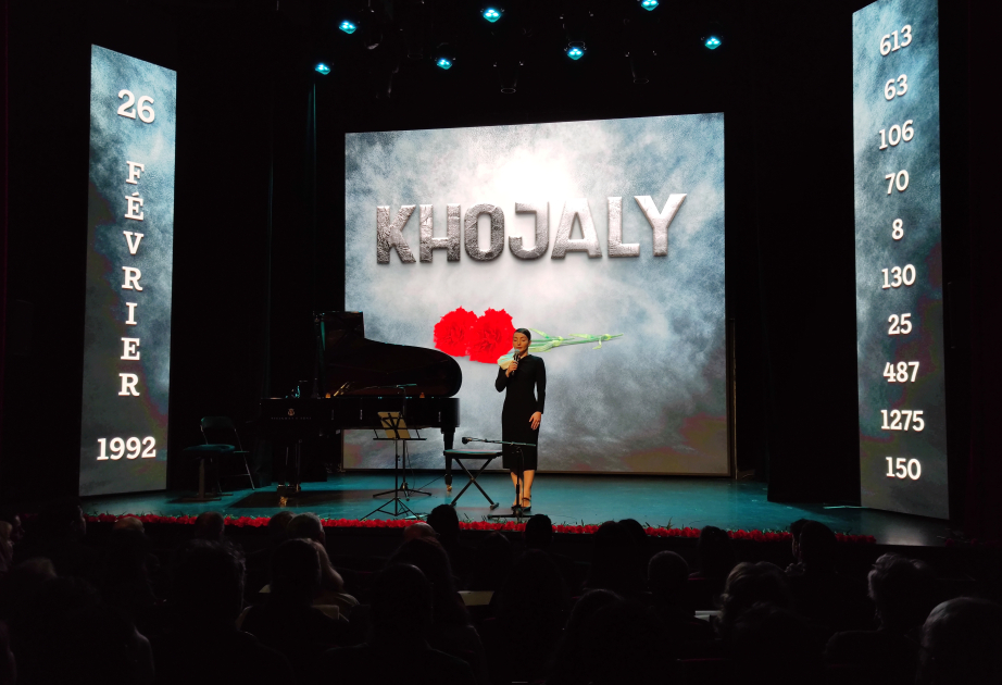 Khojaly genocide victims commemorated in Paris