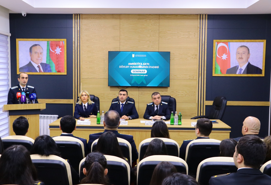 Baş Prokurorluq “Amnistiya aktı: Dövlət humanizminin ifadəsi” mövzusunda seminar keçirib