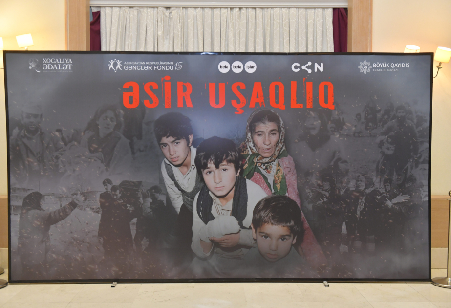 “Xocalı: Əsir uşaqlıq” sənədli filmi təqdim edilib VİDEO