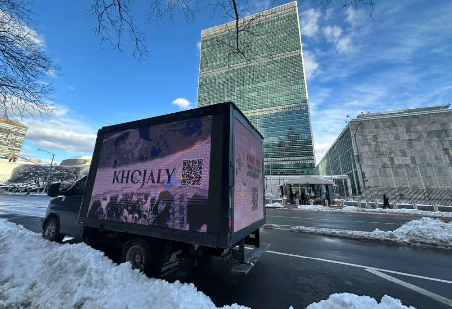 Une campagne relative au génocide de Khodjaly organisée à New York