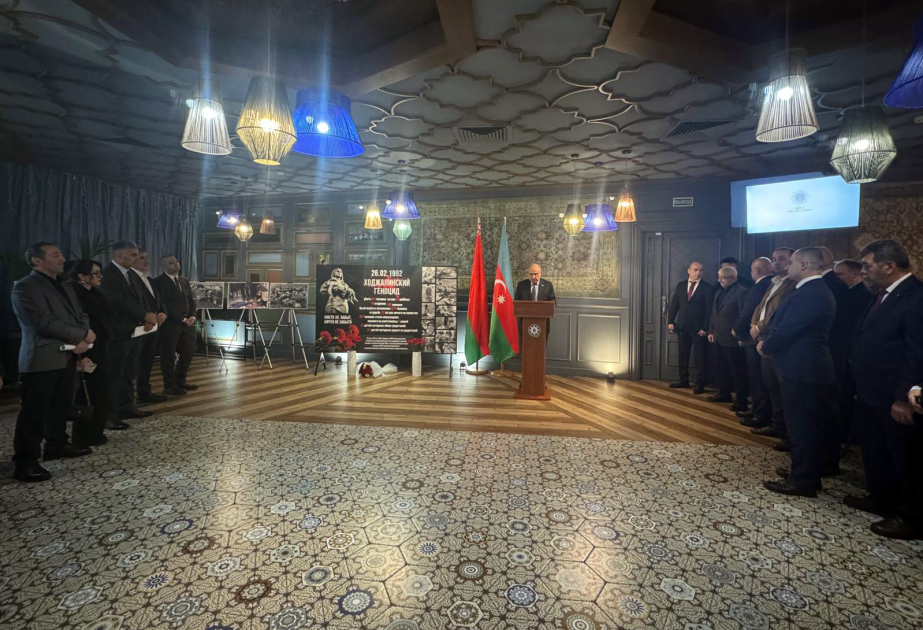 Belarusda Xocalı soyqırımı ilə bağlı anım tədbiri keçirilib