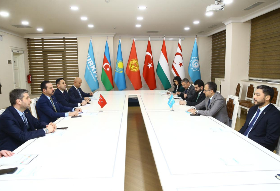 AKP-nin nümayəndə heyəti TÜRKPA-nın Baş katibi ilə görüşüb