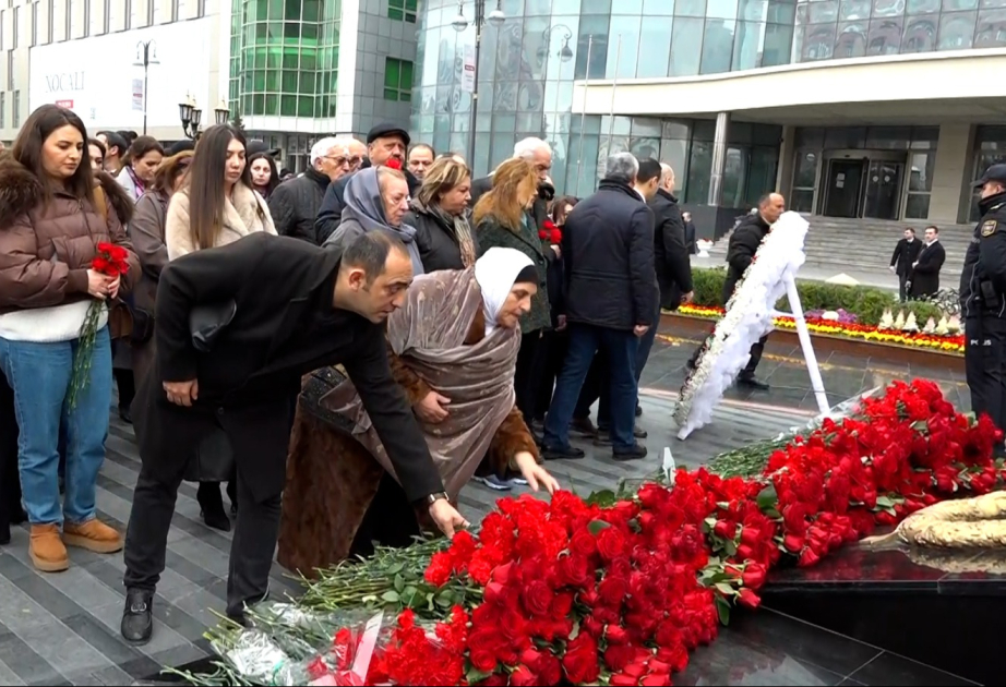 Xocalı qurbanlarının xatirəsi yad edilir VİDEO