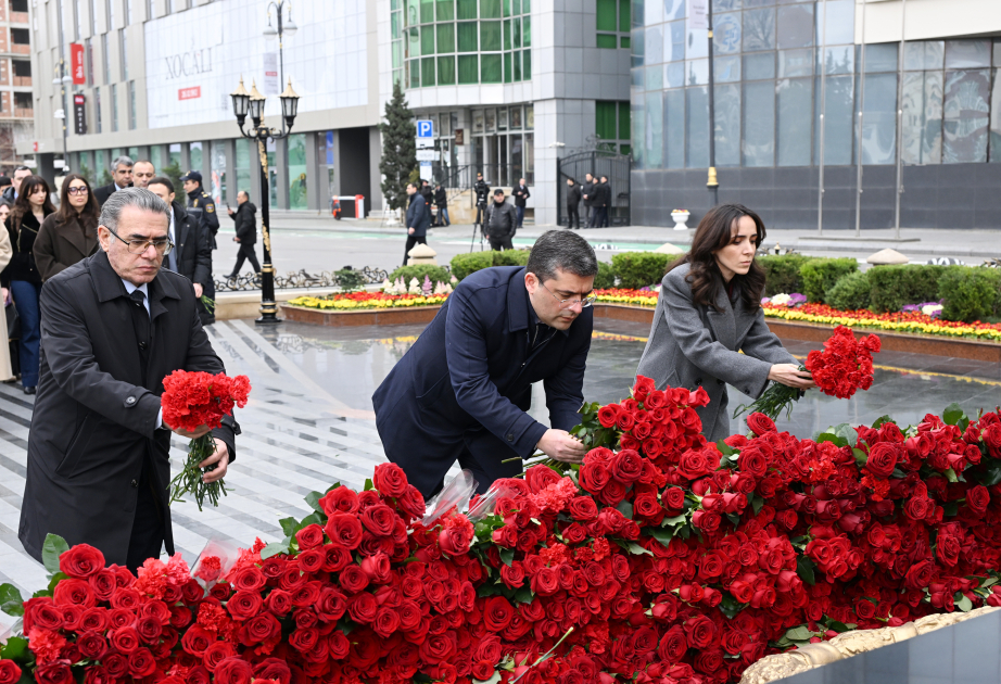 Коллектив MEDİA посетил памятник жертвам Ходжалинского геноцида