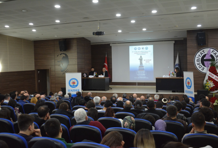 İzmirdə Xocalı soyqırımının 34-cü ildönümünə həsr olunmuş panel iclas təşkil edilib