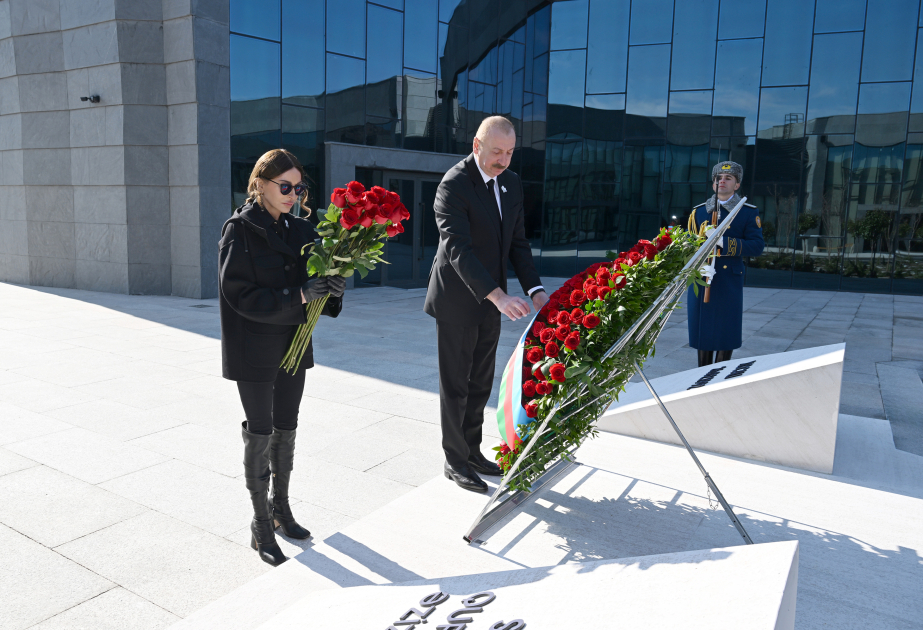 President Ilham Aliyev attended opening of Khojaly Genocide Memorial VIDEO