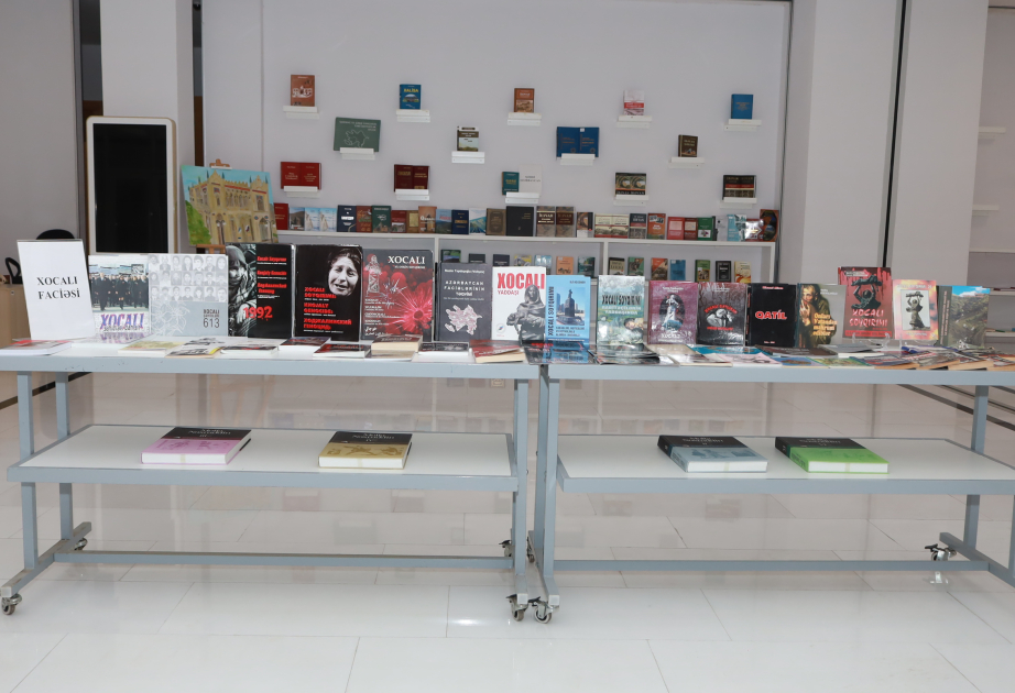 MEK-də Xocalı soyqırımı haqqında kitablar sərgilənir