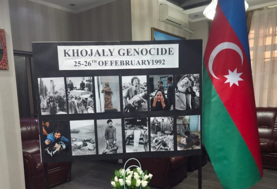 Qırğız Respublikasında Xocalı soyqırımı qurbanlarının xatirəsi yad edilib