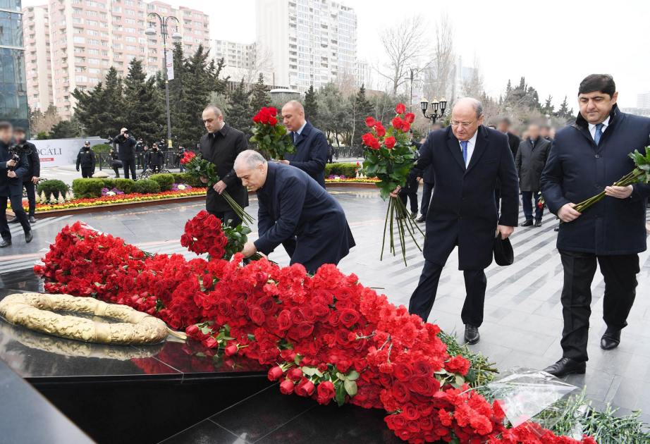 Сотрудники СГБ почтили память жертв Ходжалинского геноцида 