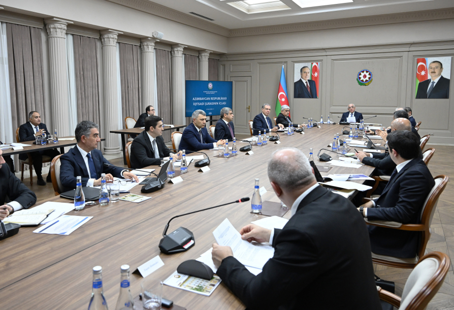 Azerbaijan’s Economic Council convenes its meeting