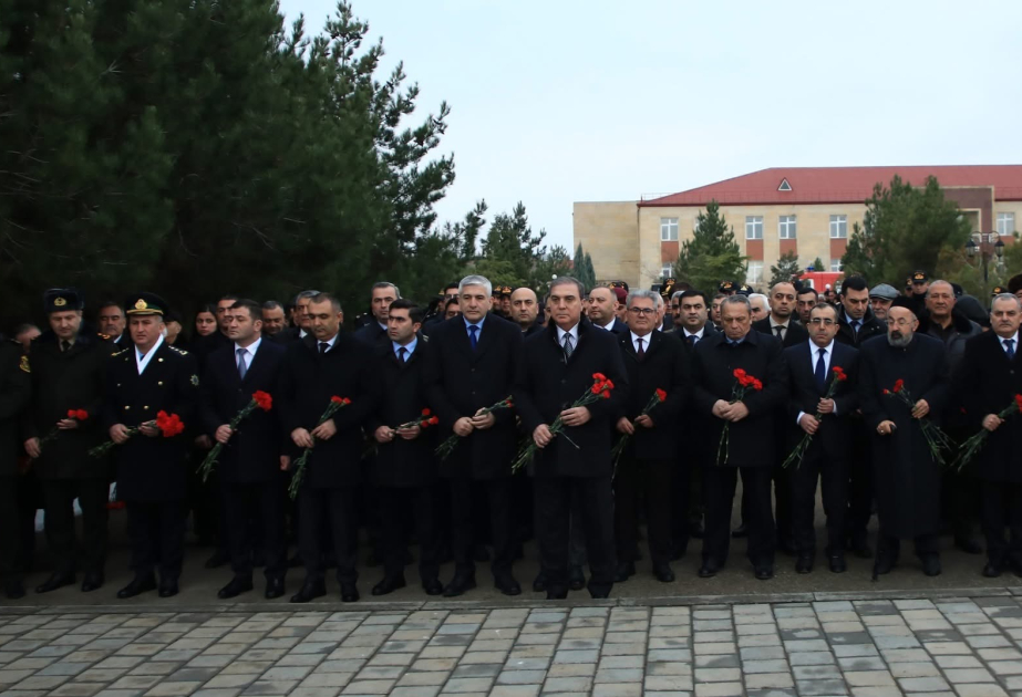 Gəncədə Xocalı soyqırımının 34-cü ildönümü ilə əlaqədar ümumşəhər tədbiri keçirilib