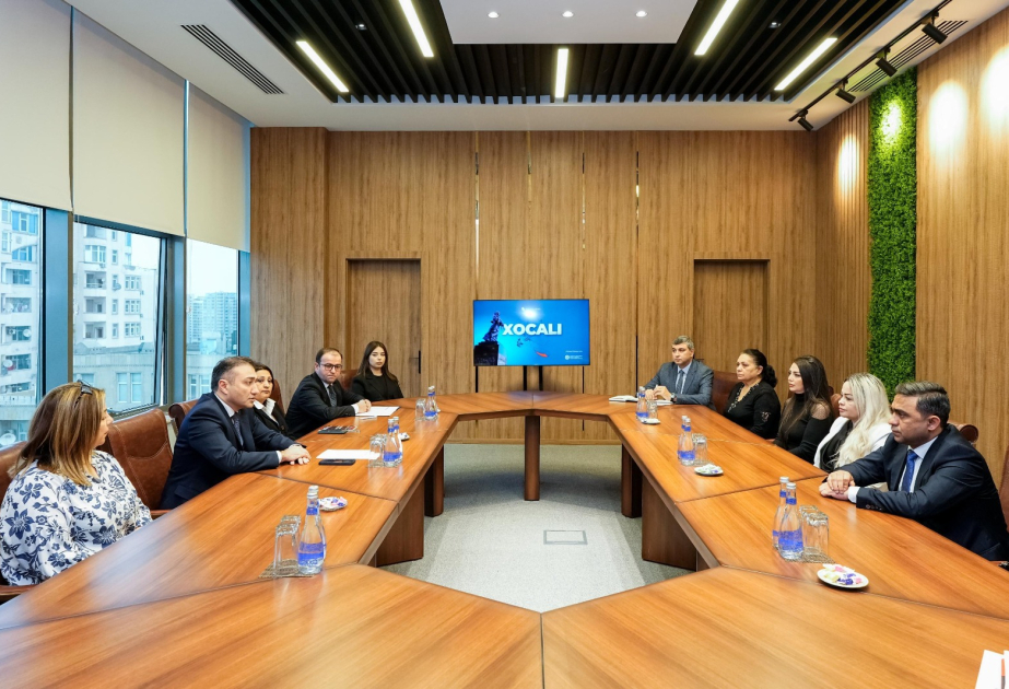 Xocalı soyqırımı qurbanlarının ailə üzvləri ilə görüş olub