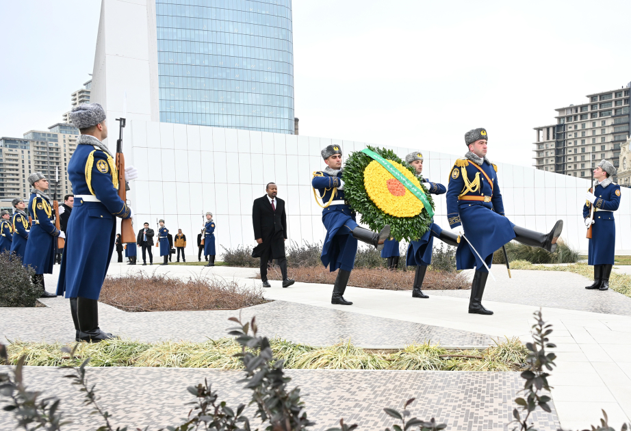 Ethiopian Prime Minister visits Victory Park in Baku