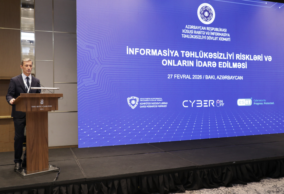 İnformasiya təhlükəsizliyi risklərinin aradan qaldırılması üçün təhdidlər və həllər kataloqu hazırlanıb VİDEO