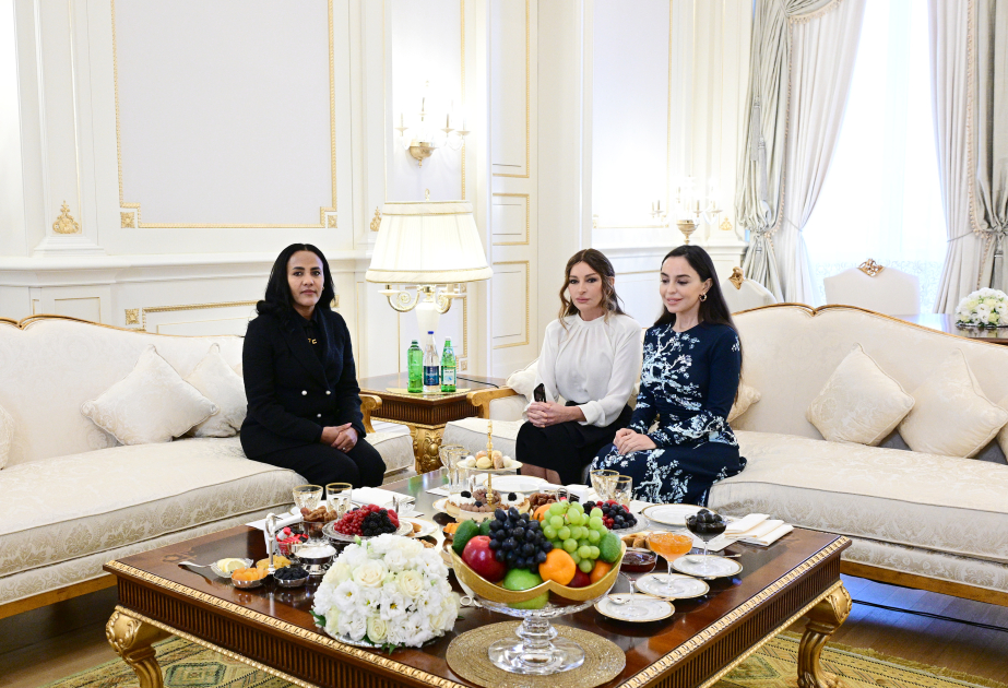 Las Primeras Damas de Azerbaiyán y Etiopía se reunieron en Bakú