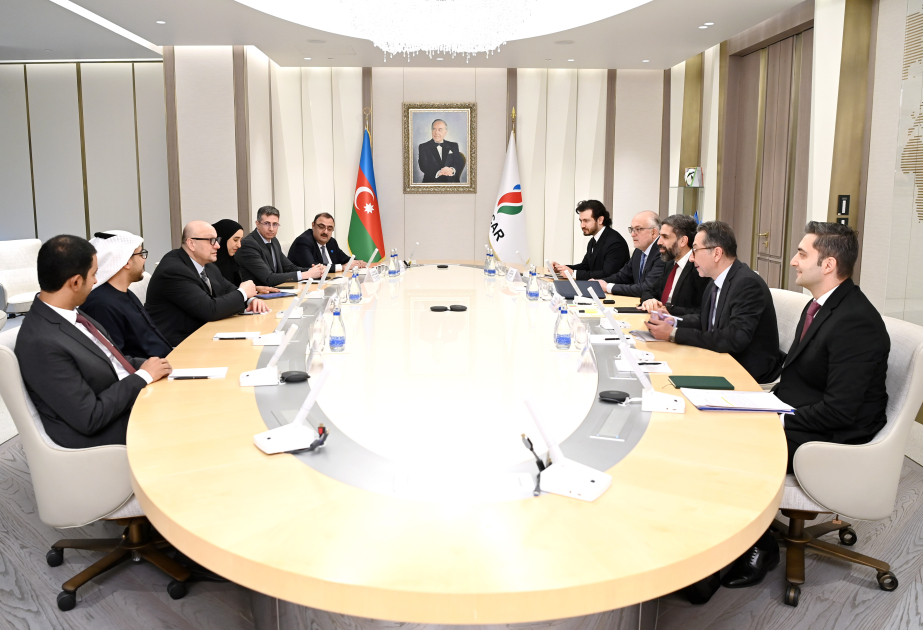 SOCAR President meets with Chief Executive Officer of Masdar